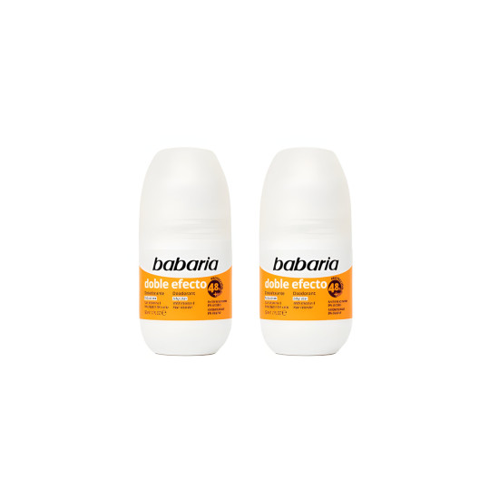 Babaria Double Effect Deodorant - 2 Pcs